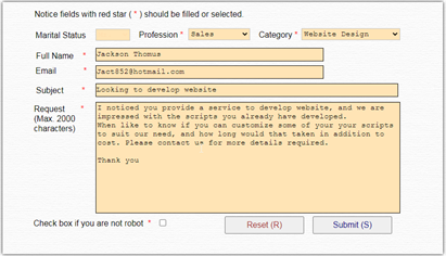 Contact Us with email varifier / autoresponder Contact Us with email varifier / autoresponder